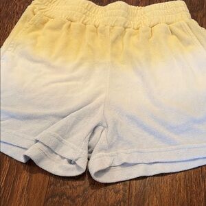 Rails terrycloth ombré shorts
